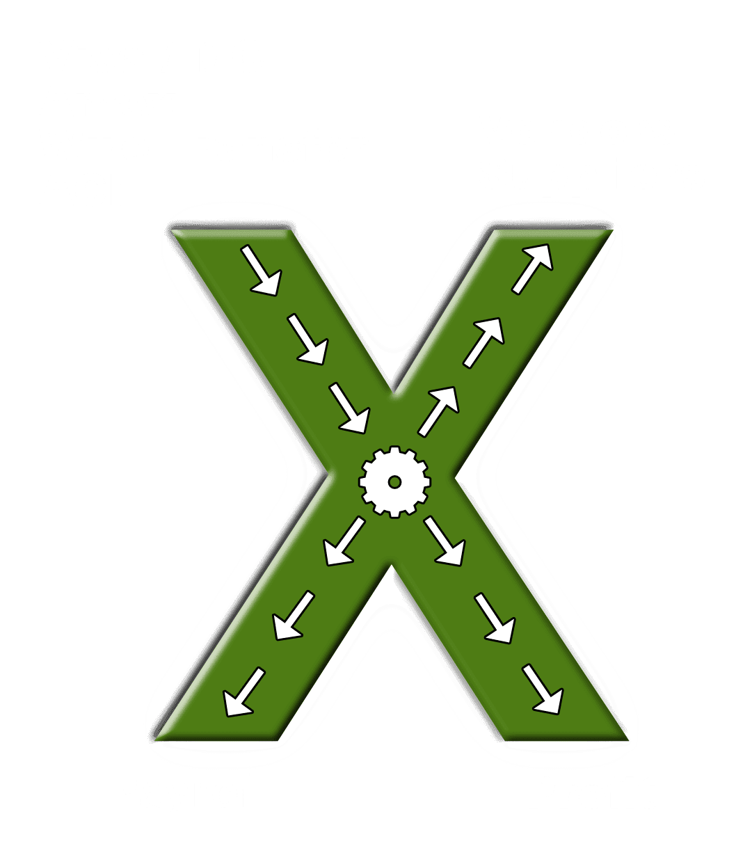 X Logo Meaning Graphic